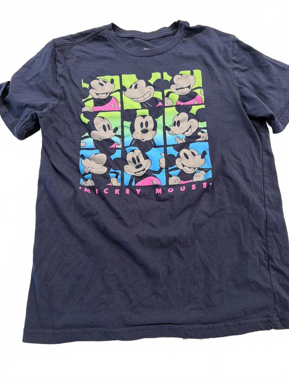 Disney Mickey Mouse Boys XXL Graphic T-Shirt Black